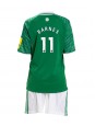 Newcastle United Harvey Barnes #11 Auswärts Trikotsatz für Kinder 2025-26 Kurzarm (+ Kurze Hosen)